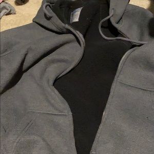 Zipper hoodie
